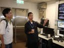 Mr Chung briefing the group in the Control Room